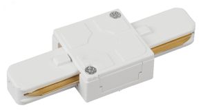 Коннектор для однофазного шинопровода белый TR7-C 2W I WH ЭРА Б0032176 ЭРА