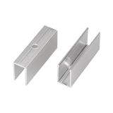 Держатель AURORA-1206-CLIP ANOD (Arlight, Алюминий) 039353 Arlight