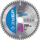 Диск пильный по алюминию Мультирез 200 x 30мм 60T 36907-200-30-60 ЗУБР