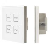 INTELLIGENT ARLIGHT Сенсорная панель DALI-901-11-4G-DIM-DT6-IN White (BUS) (IARL, IP20 Пластик, 3 года) 037194 Arlight