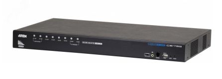 Переключатель KVM 8 портов, HDMI, USB, 1920 x 1200 1000333133 Aten