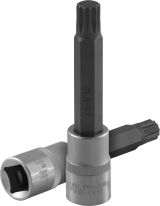 Торцевая насадка 1/2''DR с вставкой-битой SPLINE, M12, 100 мм 049466 Jonnesway