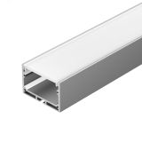 Профиль с экраном SL-LINE-4932-2500 ANOD+OPAL (ARL, Алюминий) 020465 Arlight