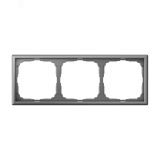 ARTGALLERY рамка 3-постовая, универсальная, сталь GAL000903 Systeme Electric