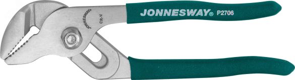 Клещи переставные с трубным захватом и ПВХ рукоятками, 160 мм, 0-20 мм 048298 Jonnesway