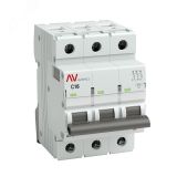 Выключатель автоматический AV-6 3P 16A (C) 6кА AVERES mcb6-3-16C-av EKF