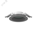 Светильник светодиодный ДВО-DL-01 Pro 8Вт 3000К 120*49мм IP65/40 серый стекло EM V1-RF-70111-GLA00-6500830 Вартон