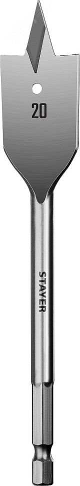 Сверло по дереву FLAT 20x152мм 2950-20_z01 STAYER