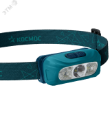 Фонарь налобный аккум/2ВтLED+1ВтSMDLED+красный/Li-ion 14500 500mAh/ABSпл/USB-шнур KOC515Lit Космос