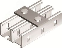 Пластина соединительная 90мм 2отверстия горячеоцинкованная BMD1011HDZ DKC