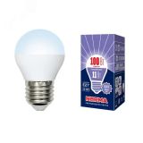 Лампа светодиодная LED-G45-11W/DW/E27/FR/NR Форма шар, матовая.  Norma. Дневной (6500K). UL-00003833 Uniel