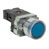Кнопка BA61 с подстветкой 230В синяя NO PROxima xb2-bw61-230 EKF