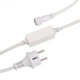 Шнур питания ARD-PRO-STD-1.5M White (230V, 1.6A) (ARDCL, Закрытый) 025887 Arlight