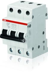 Выключатель автоматический трехполюсный 6А С SH2036.0кА 2CDS213001R0064 ABB
