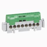 Клемма зеленая 1х6-25+16х1.5-16мм.кв. 004835 Legrand