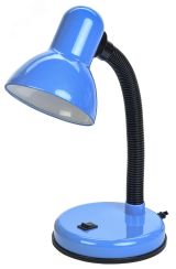 LIGHTING Светильник настольный 1002 на подставке Е27 синий IEK LNNL0-1002-2-VV-40-K07 IEK