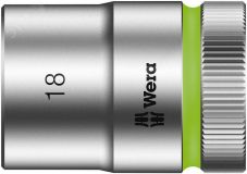 Головка торцевая шестигранная 8790 HMC Zyklop DR 1/2 18 x 37 мм WE-003609 Wera