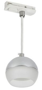 LIGHTING Светильник 4119 декоративный трековый подвесной под лампу GX53 хром IEK LT-UCB0-4119-GX53-1-K23 IEK