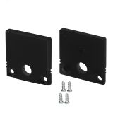Заглушка SL-SLIM20-H20 BLACK с отверстием  (Arlight, Пластик) 047637 Arlight