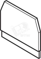 Изолятор торцевой FEM13U для ML10/13/SF 1SNA199635R2400 TE Connectivity (Entrelec,Tyco)