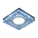 Светильник встраиваемый ДВО под лампу 4100К IP20 d95х35 мм монт d65 мм Backlight Gauss BL032 GAUSS