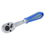 Трещотка 1/4', 140 мм, 24 зубца, флажковая, фиксатор 2779-55G King Tony