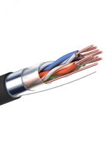 Кабель для компьютерных сетей CADENA FTP4-CAT5e (24 AWG) медный, внешний, черный, 305 м 54761 Cadena