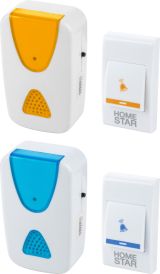 Звонок электрический HS-0103 беспроводной 103608 HomeStar