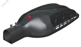 Светильник LED Street X1 Pro 187Вт 33660лм Ш8M 5,0К (L8) металлический корпус и крышка консольное крепление SX1P161 LEDEL