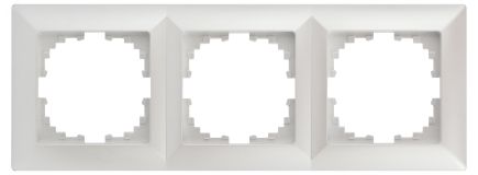 Рамка intro Solo 4-503-06 на 3 поста, СУ, перлам Б0053996 ЭРА