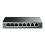 Коммутатор управляемый PoE 8 портов, 4хPoE 10/100/1000 Мб/с, 4хRJ45 64 Вт 1000403088 TP-Link