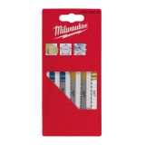 Полотна для лобзика Набор (5шт)(213116254061/063/064/071) 4932345825 Milwaukee