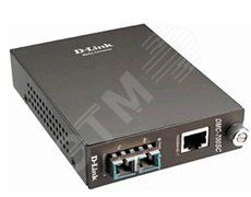 Медиаконвертер 1хRJ45 1000 Мб/с, 1хSC 1000 Мб/с, для кабеля до 550 м 97314 D-Link