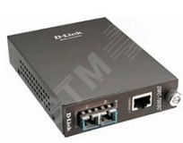 Медиаконвертер 1хRJ45 1000 Мб/с, 1хSC 1000 Мб/с, для кабеля до 10 км 97315 D-Link