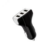 Устройство зарядное в прикуриватель 3 x USB, 1000mA, черное, 16-0291 REXANT
