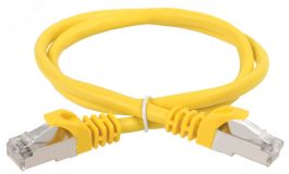 Патч-корд категория 5е FTP 1.5м PVC желтый PC05-C5EF-1M5 ITK