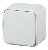 Выключатель, 10A-250В, ОУ, Polo, белый,3-101-01 Б0036092 ЭРА