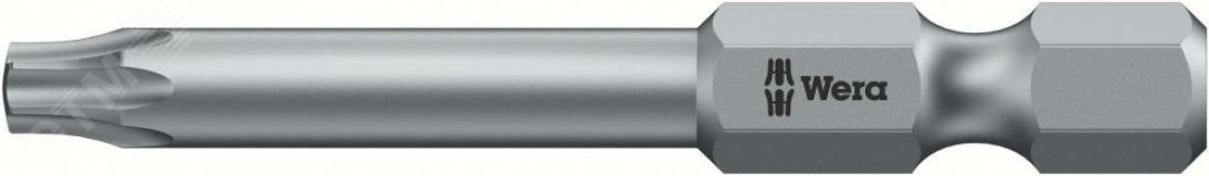 Бита 867/4 Z IP TORX PLUS вязкая твердость хвостовик 1/4 E 6.3 9 IP x 50 мм WE-160917 Wera
