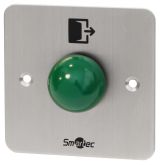 Кнопка металлическая, врезная, кнопка грибок smkd0676 Smartec