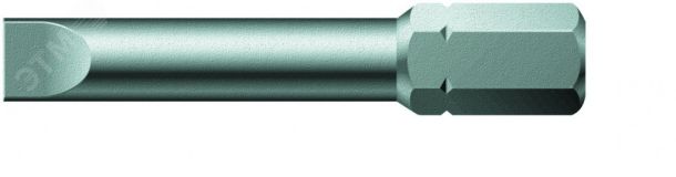 Бита шлицевая 800/2 Z SL вязкая твердость хвостовик 5/16 C 8 1.2 x 8 x 41 мм WE-057225 Wera