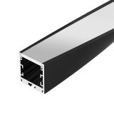 Профиль SL-ARC-3535-TWIST90R-400 BLACK (Алюминий) 032682 Arlight