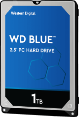 Жесткий диск 1TB Blue 2.5'', SATAIII, 5400 об/мин, 128 МБ 1000447810 Western Digital