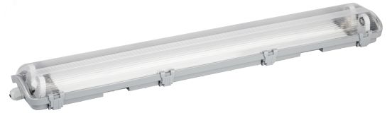 Светильник под 2 светодиодные лампы T8 G13 LED 2x600 транзитный с отражателем 20шт в линию SPP-103-0-102-060 IP65 Б0061765 ЭРА