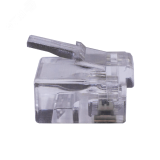 Коннекторы 6P6C (Телефонные разъемы) (RJ-11) Уп. 100шт. 10-0228 SUPRLAN