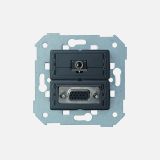 Коннектор VGA HD15, мама + мини-джек 3,5мм, S82, S82N, 82 Detail 7500091-039 Simon