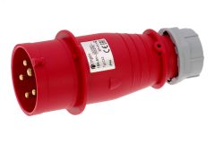 Вилка кабельная 16A/400V/3P+N+E/IP44 00-00032385 INPIN