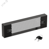 Экран защитный 3U. перфорированный 19 дюймов. черный RAL 9004 SYSMATRIX PS 0300.9000 PS 0300.9000 SYSMATRIX