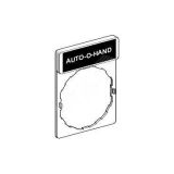 Этикетка AUTO-O-HAND ZBY2385 Schneider Electric