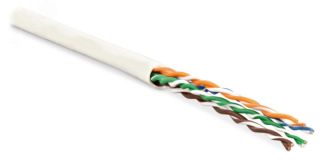 Кабель витая пара UUTP4-C5E-P24-IN-LSZH-WH-305 (305 м) неэкран U/UTP 236873 Hyperline