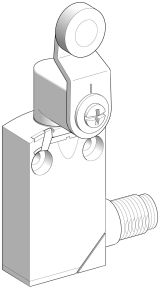 Выключатель концевой 1НО1НЗ 4-ПИН. М12 XCMD2116M12 Schneider Electric